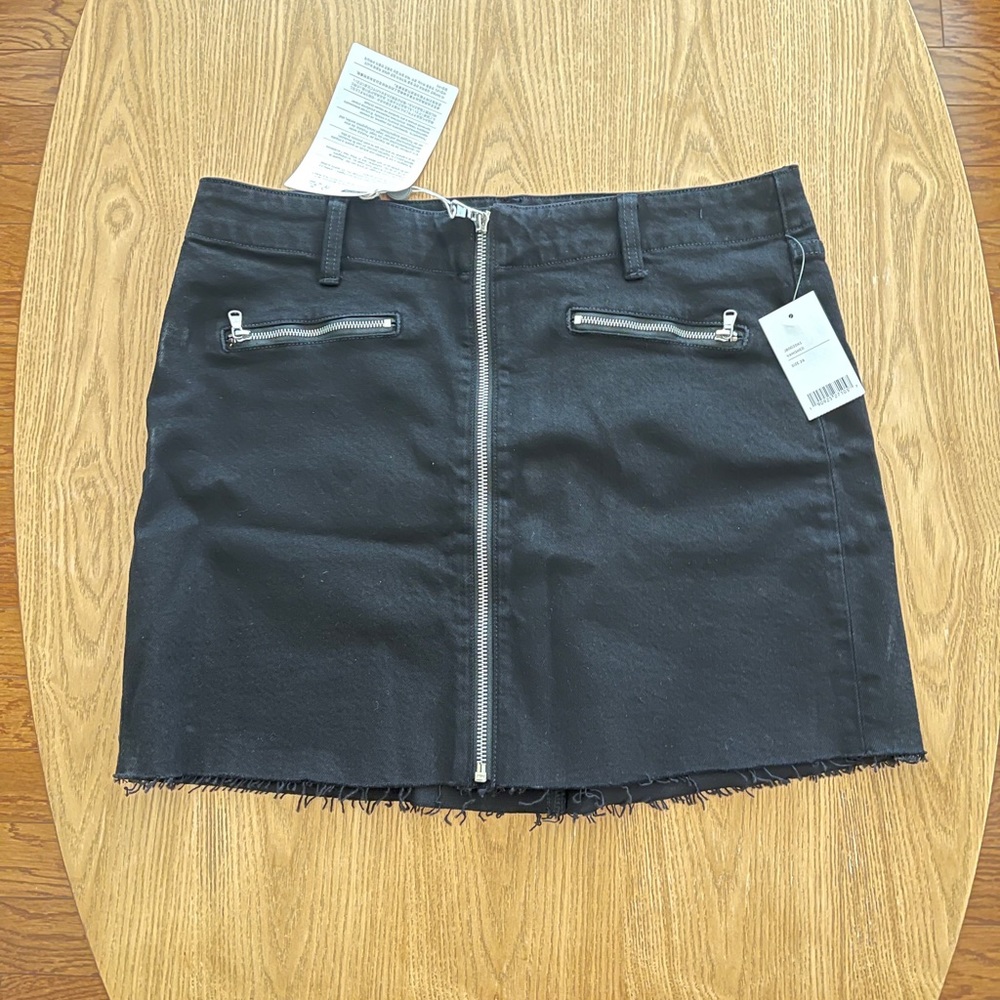 !BRAND NEW! Brand Bonny Black Denim Skirt size 28